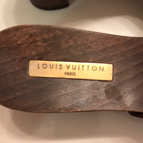 Louis Vuitton platform wedges - Picture 4 of 5